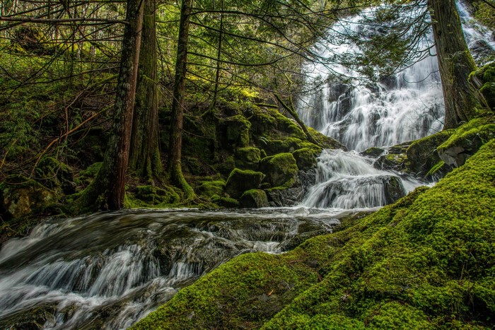 Mary Vine Creek Falls, Canada