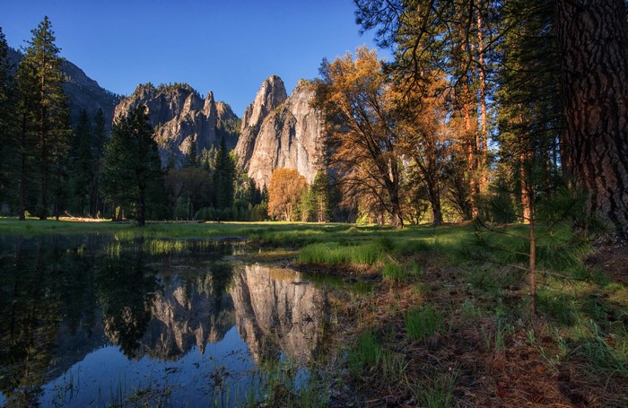 Cathedral Rocks, Yosemite National Park, USA
