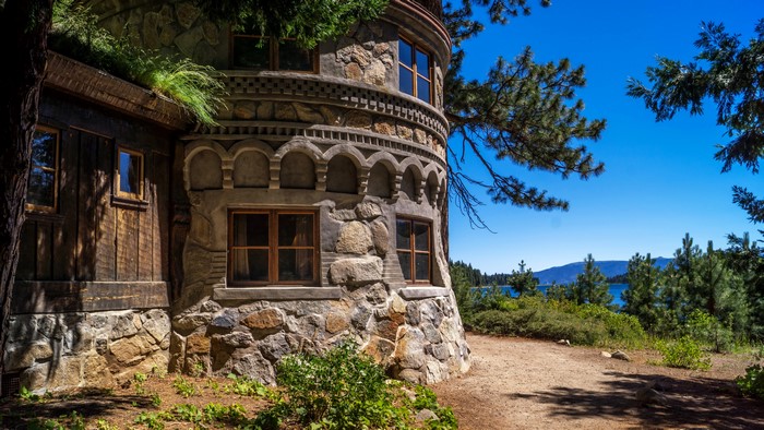 Stone Castle by Lake Tahoe, USA
