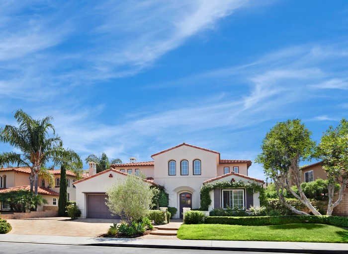 Mediterranean style house in San Juan Capistrano, California