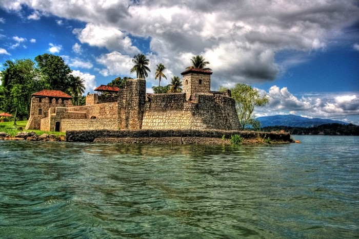 Castillo de San Felipe de Lara fortress on the coast