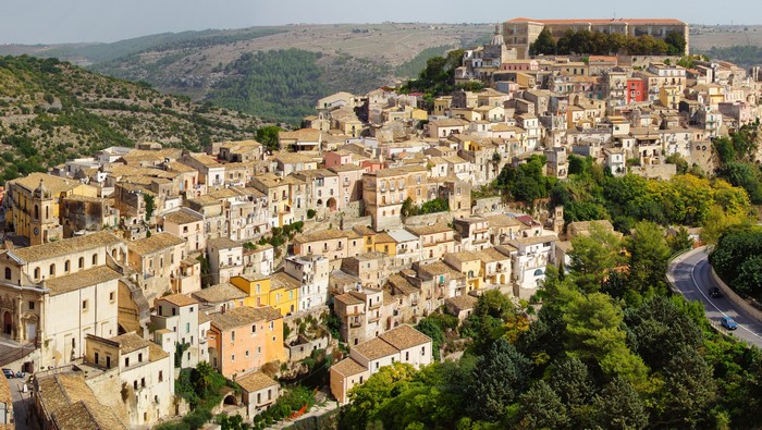 Ragusa, Sicily, Italy Houses