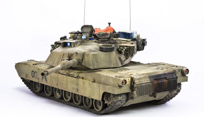 M1A1 Abrams Tank Model