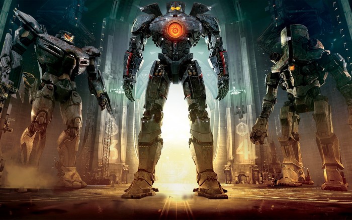 Three Jaegers from Pacific Rim