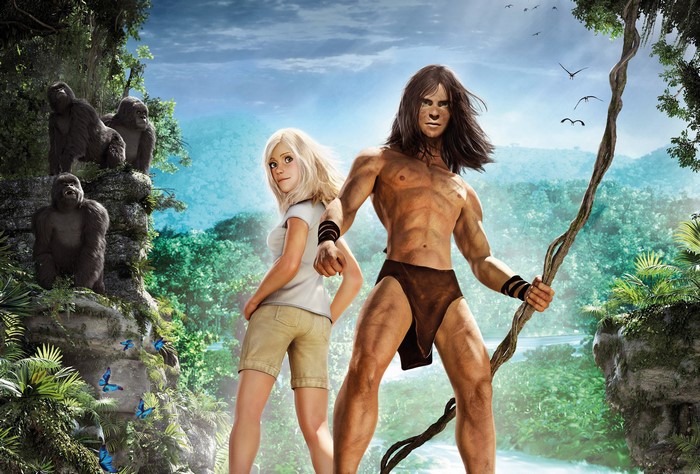 Tarzan and Jane in the Jungle
