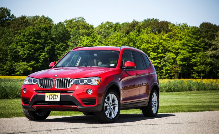 Red BMW X3 SUV