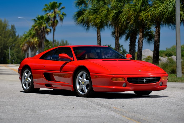 Red 1994 Ferrari F355 GTS