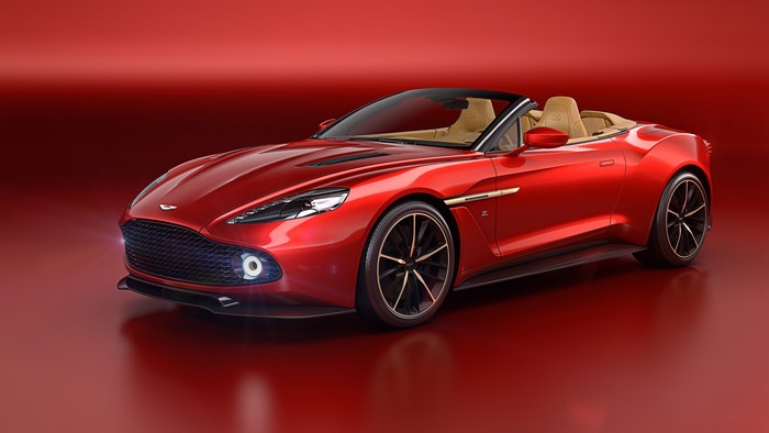4K 2016 Vanquish Zagato Volante Aston Martin Cabriolet
