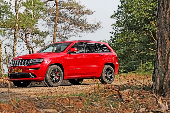 Red 2013 Jeep Grand Cherokee SRT