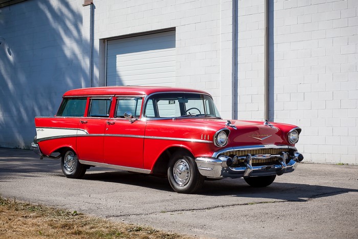 4K 1957 Chevrolet Bel Air Townsman