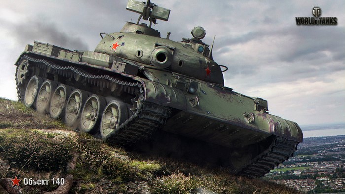 Object 140 tank from World of Tanks