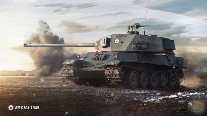 AMX M4 1949 tank from World of Tanks