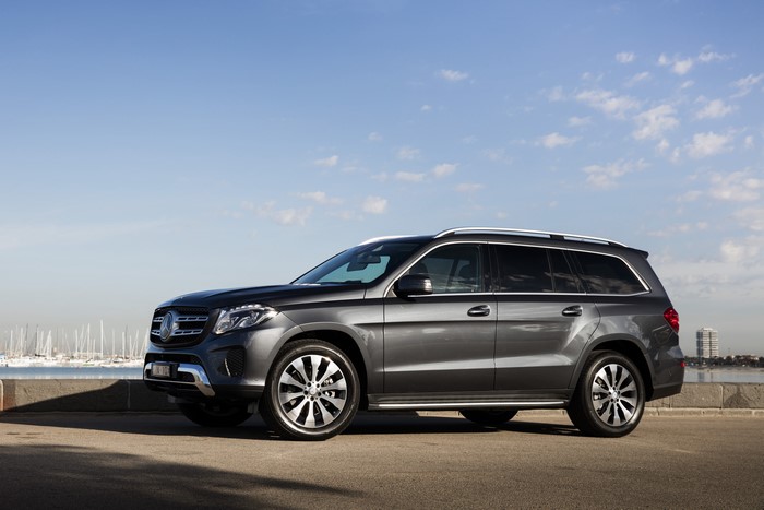 Mercedes-Benz AMG GLS-Class X166 Side View