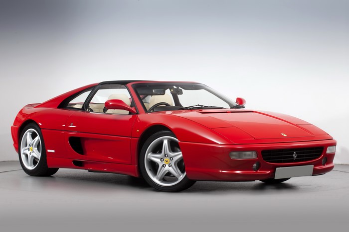 Red Ferrari F355 GTS Pininfarina Convertible