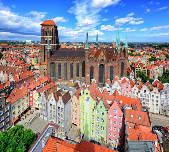 Gdańsk, Poland: Historic Architecture and Colorful Houses