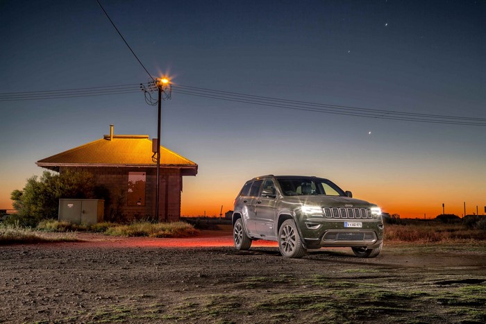 2016 Jeep Grand Cherokee 75th Anniversary at dusk