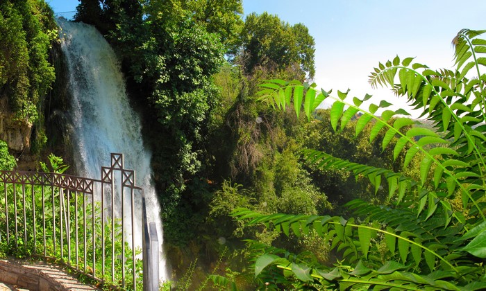 4K Edessa Waterfalls in Greece