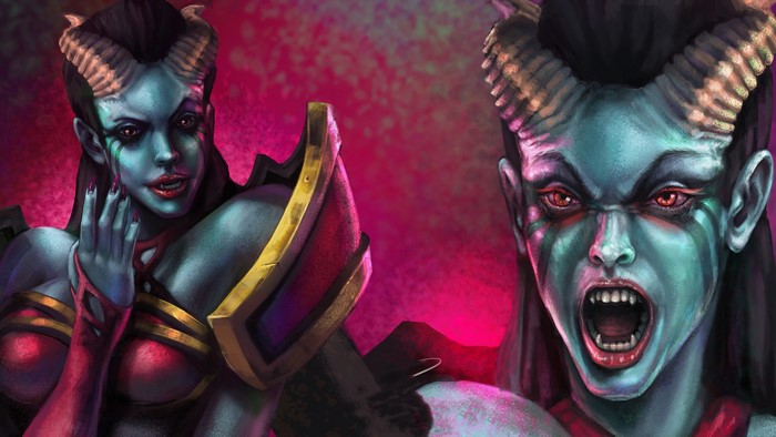 Queen of Pain from DOTA 2