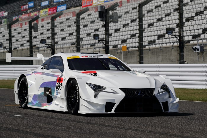 2017 LC 500 Super GT Lexus race car