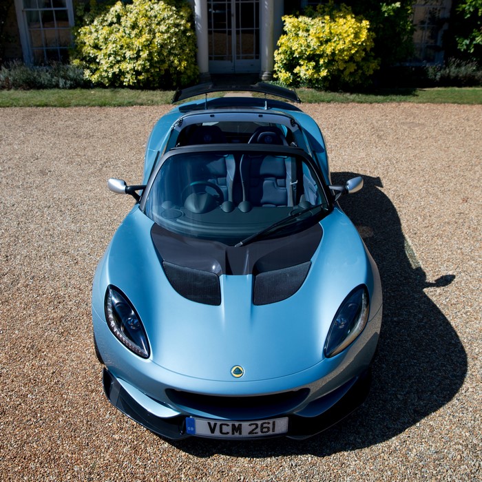 Light Blue Lotus Elise 250 Special Edition