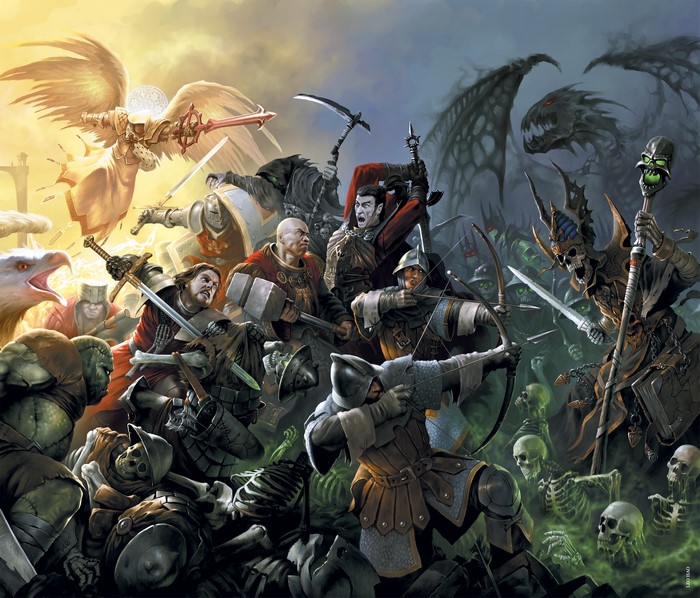 Heroes of Might and Magic VI battle scene with undead