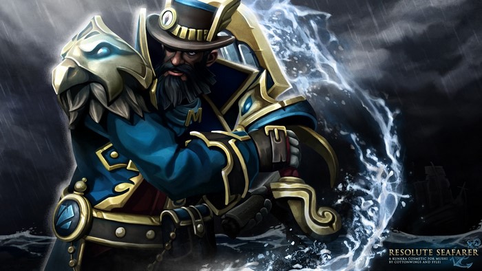 Kunkka from DOTA 2 Resolute Seafarer