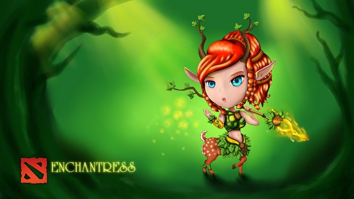 Enchantress from DOTA 2