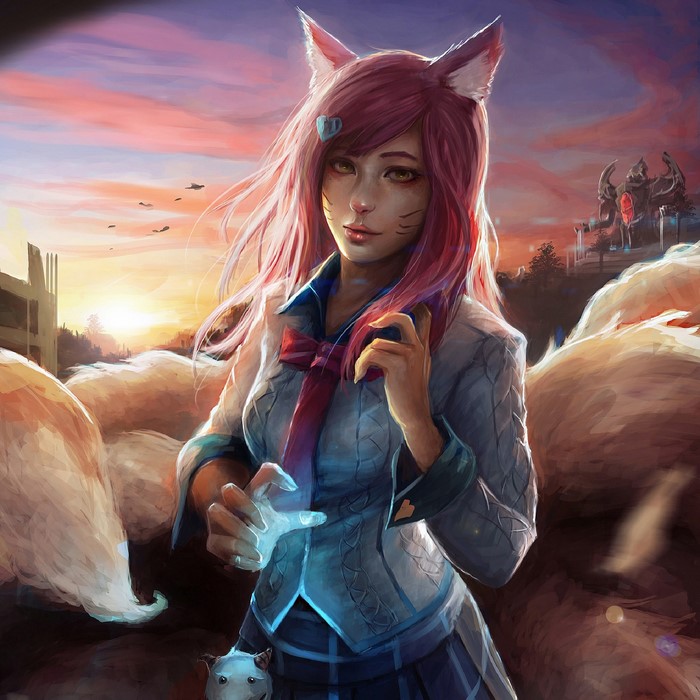 Ahri the Nine-Tailed Fox from League of Legends