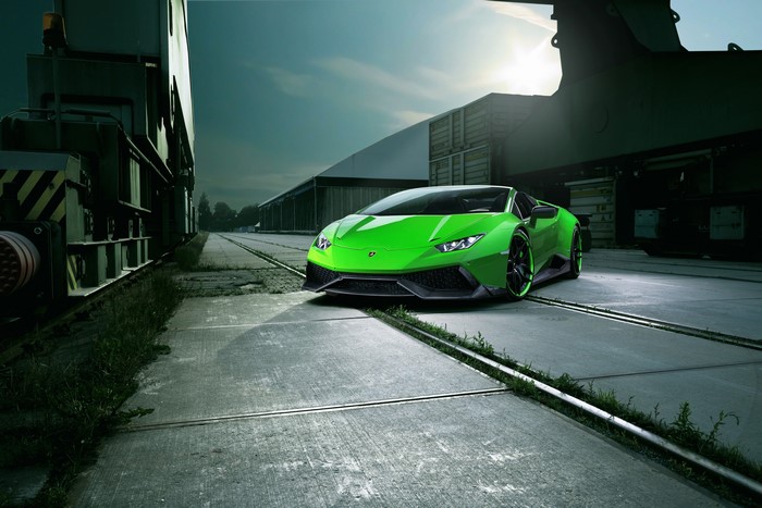 4K Lamborghini Huracan Spyder Novitec Torado