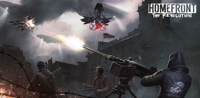 Homefront: The Revolution Machine Gun Battle
