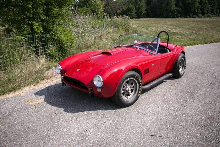 Red 1964 Cobra 289 Cabriolet