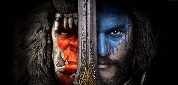 Warcraft 2016 Orc and Human Confrontation