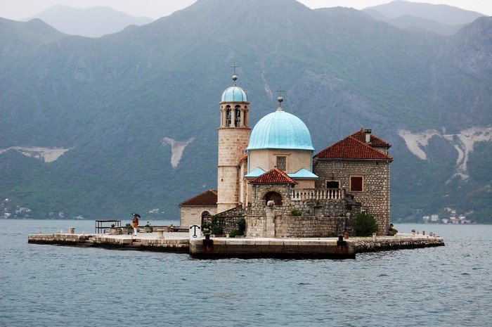 Our Lady of the Rocks Church, Perast, Montenegro