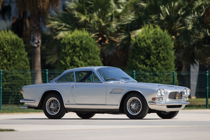 Silver Maserati 3700 GTi Sebring Vignale Coupe