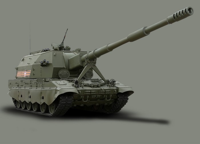2S19 Msta-S self-propelled howitzer