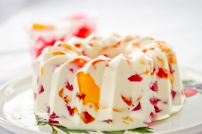 4K Gelatin Dessert Jelly with Fruit