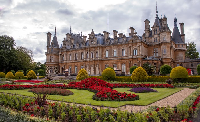 Waddesdon Manor Palace and Gardens in England