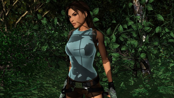 Lara Croft from Tomb Raider Anniversary