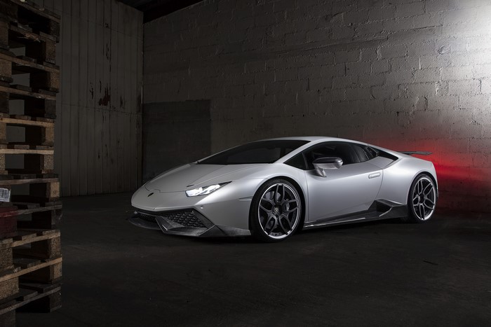 4K Silver Lamborghini LB724 Novitec Torado LP 610-4