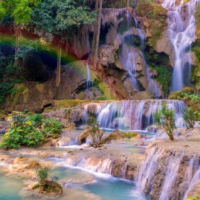Tat Kuang Si Waterfalls Luang Prabang Laos