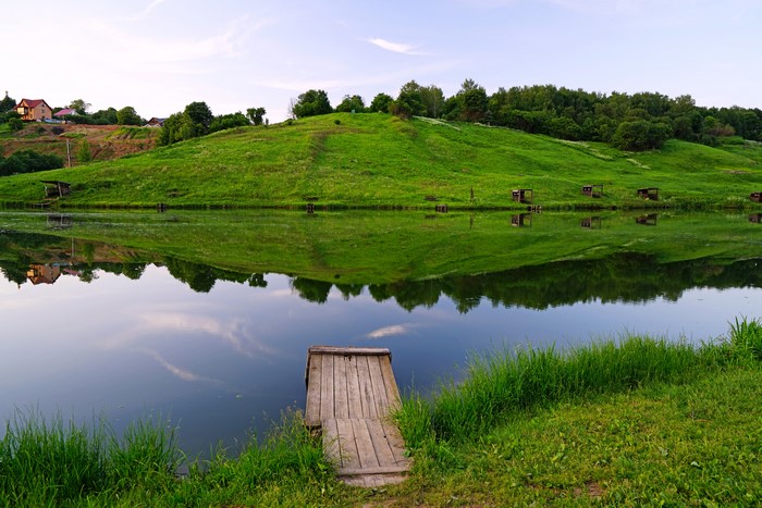 Romashkovo lake Moscow Oblast, Russia