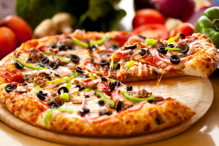 4K Pizza with Toppings