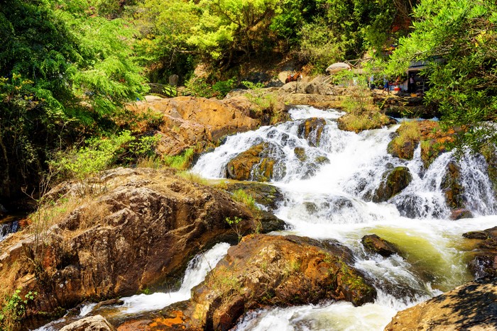 Datanla waterfall Dalat, Vietnam