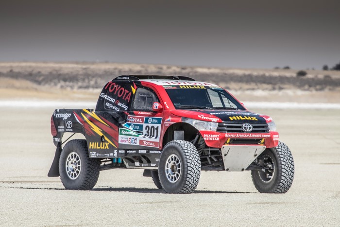 Toyota Hilux Evo Dakar Rally Car