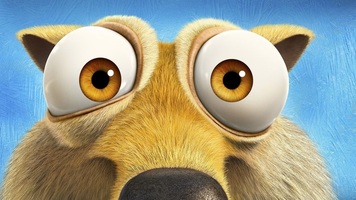 Scrat from Ice Age close-up