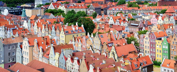 4K Houses in Gdańsk, Poland