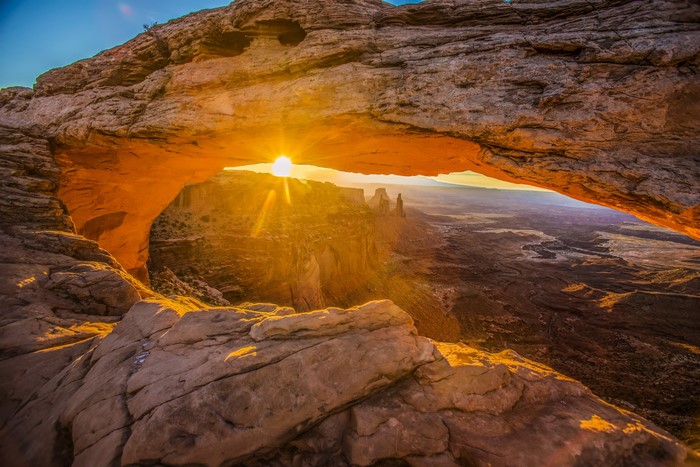 Mesa Arch at Sunrise, Canyonlands National Park, USA