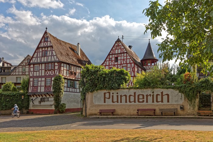 Punderich Germany Half-Timbered Houses