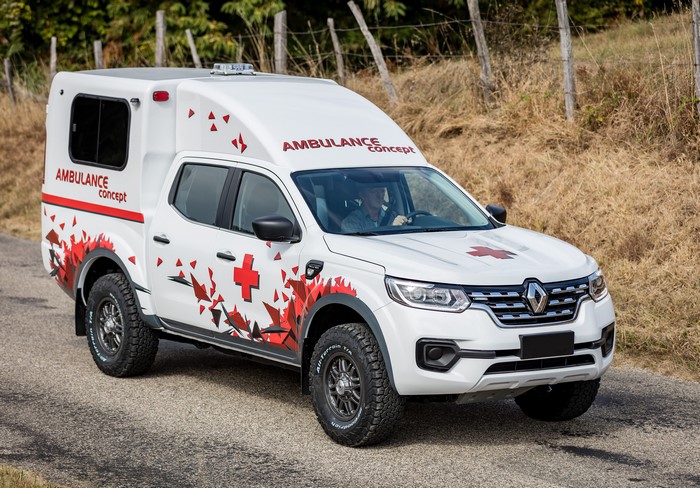 Renault Alaskan Ambulance Concept by Sanicar