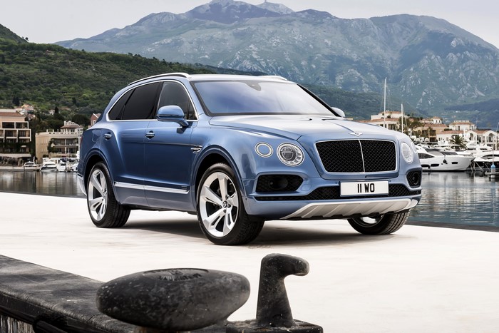 2016 Bentley Bentayga Diesel in Light Blue
